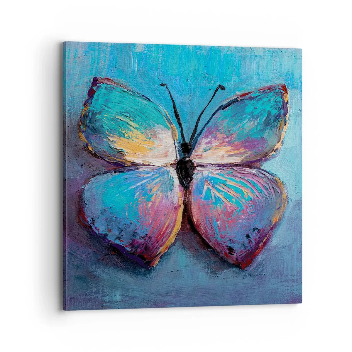 Canvastavla - Bild på duk - I full charm - 70x70 cm