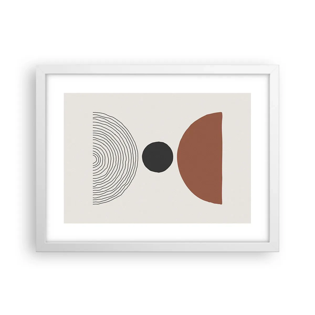 Affisch i vit ram - I fokus - 40x30 cm