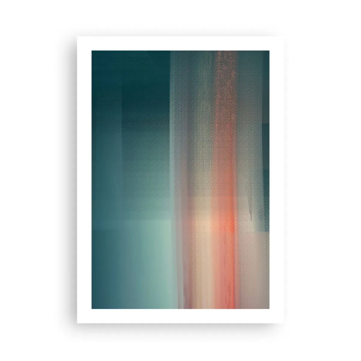 Affisch - Abstraktion: ljusvågor - 50x70 cm