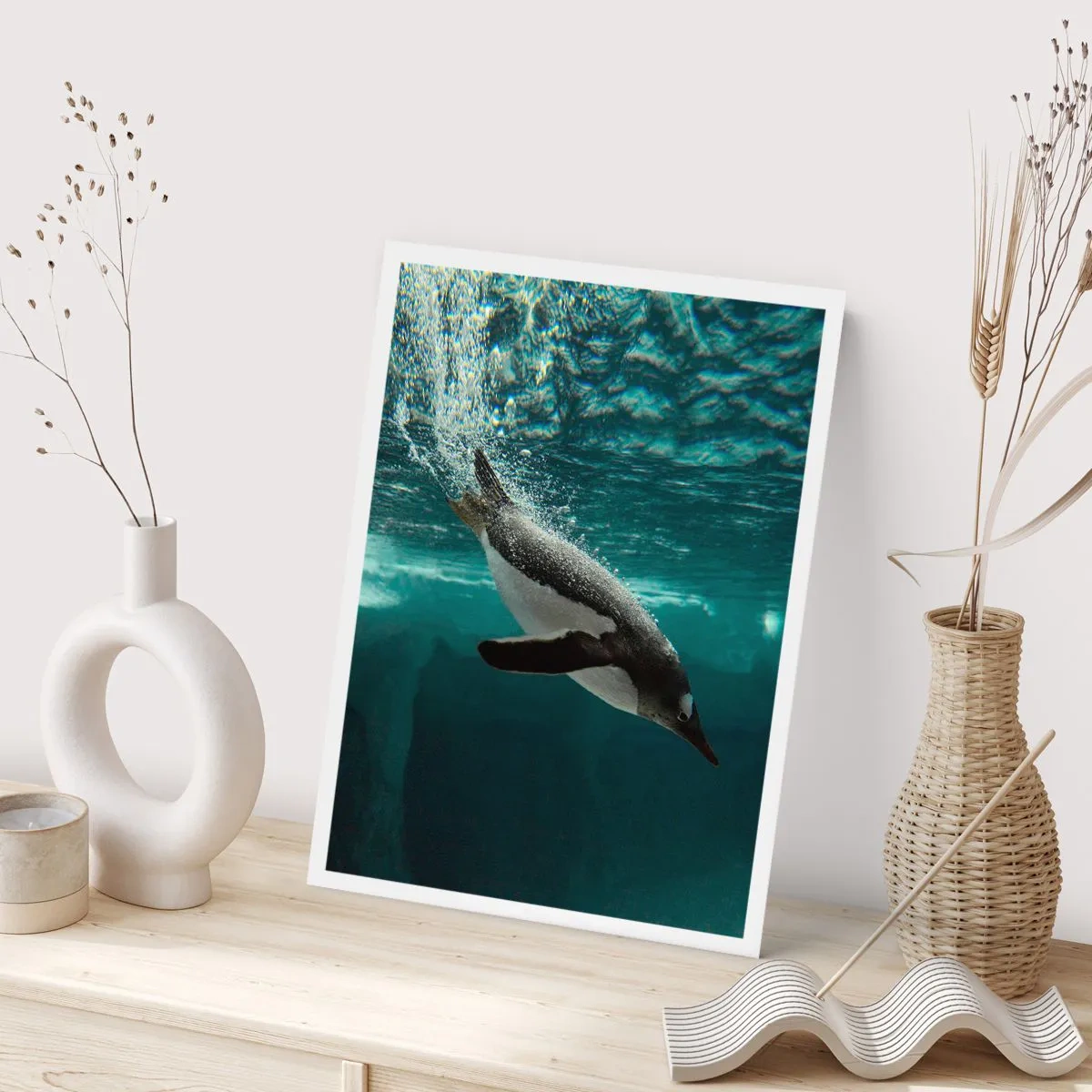 Affisch - Välkommen till min värld - 40x50 cm