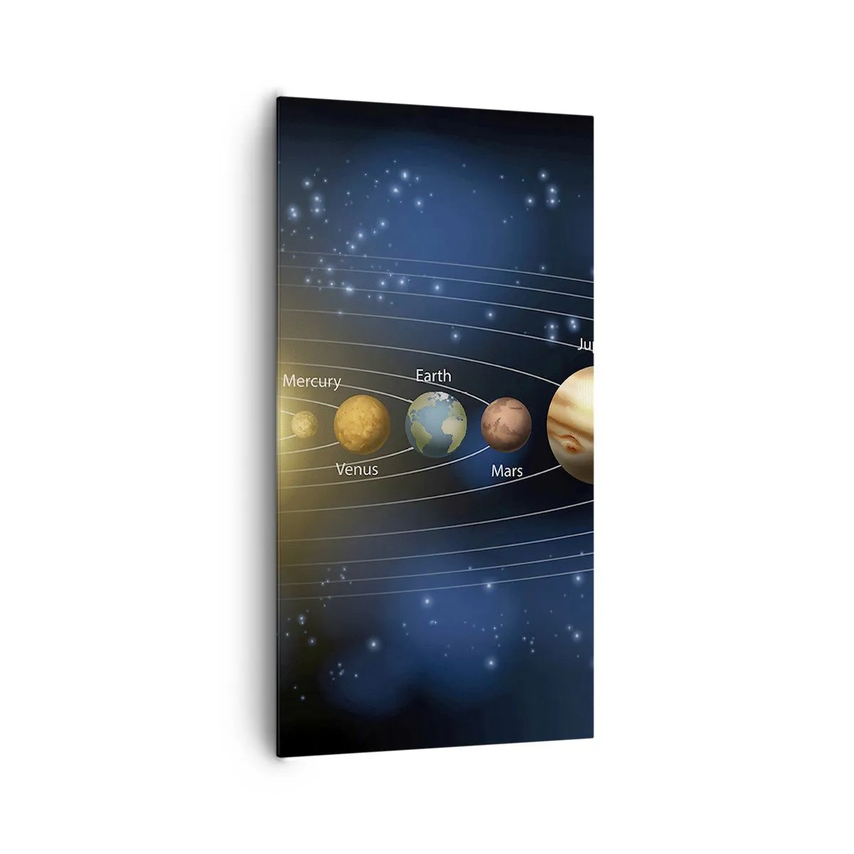 Canvastavla - Bild på duk - En av tio - 65x120 cm