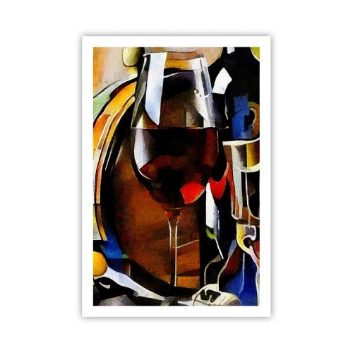 Affisch - Så blir världen färgglad - 61x91 cm