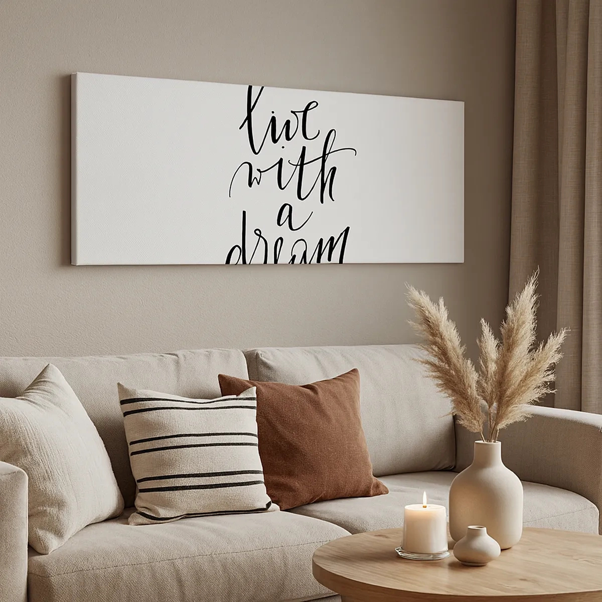 Canvastavla - Bild på duk - Of course - 30x30 cm