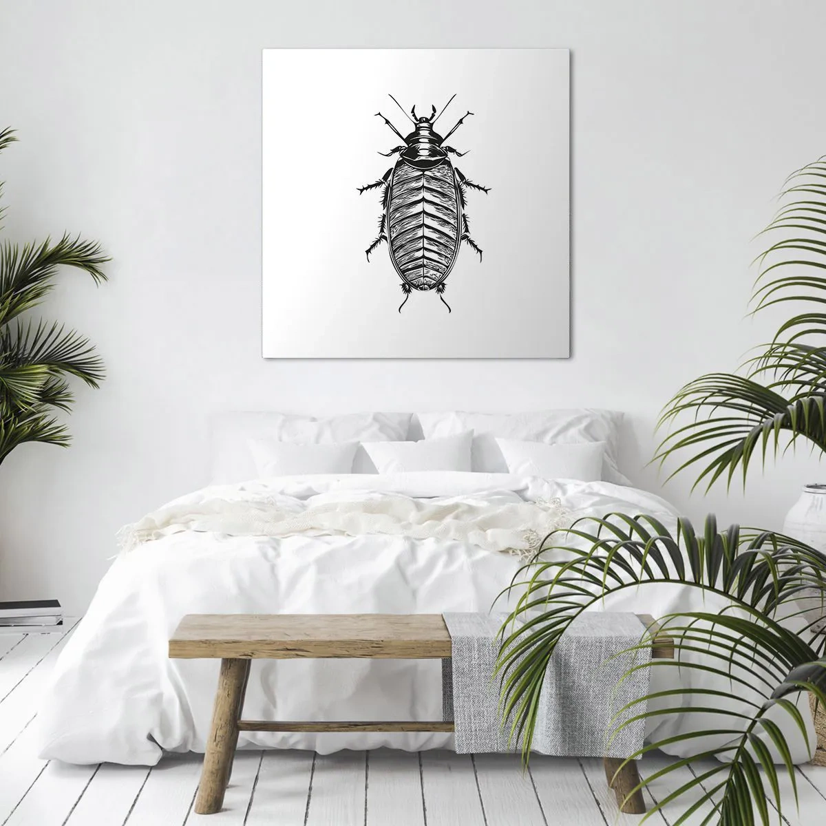 Canvastavla - Bild på duk - Vilket exemplar! - 50x50 cm