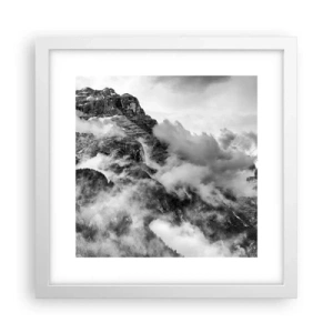 Affisch i vit ram - Vackra och grymma - 30x30 cm