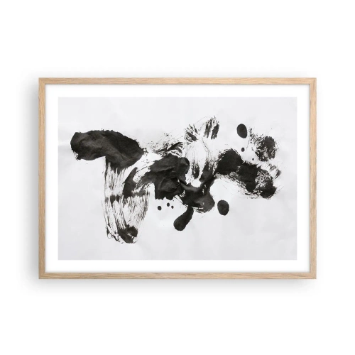 Affisch i ram av ljusek - En metod i galenskap? - 70x50 cm