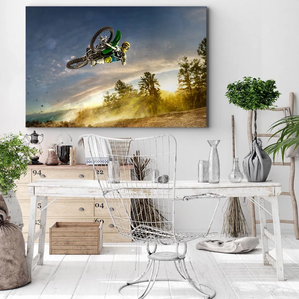 Canvastavla - Bild på duk - Koppla in emotioner! - 100x70 cm