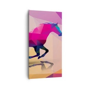 Canvastavla - Bild på duk - Kubismen lever - 65x120 cm