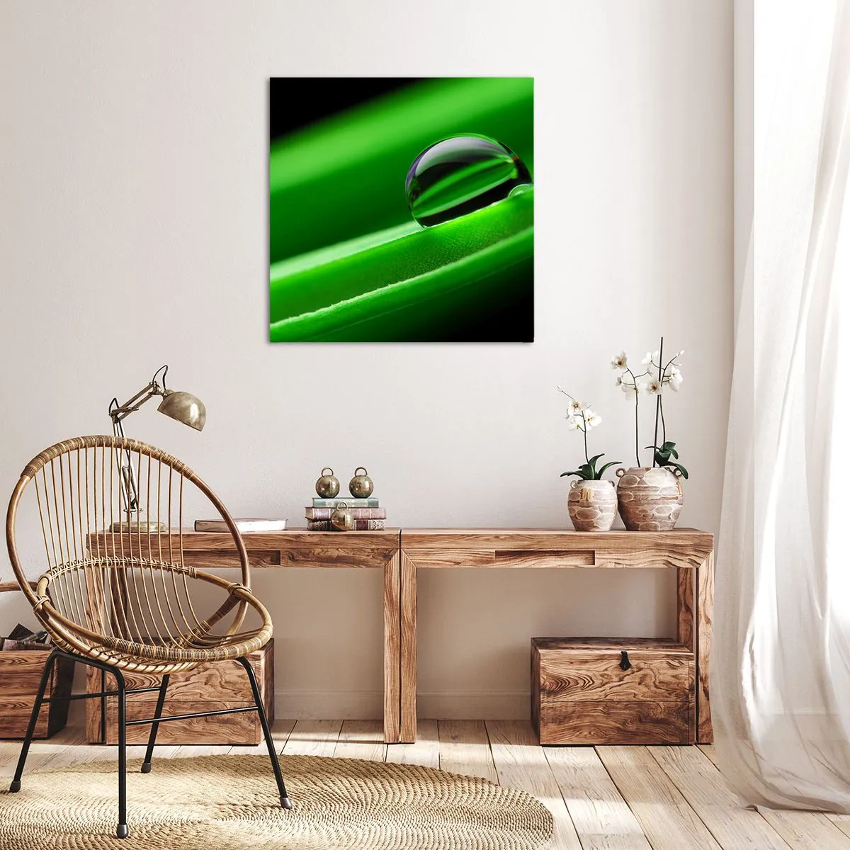 Canvastavla - Bild på duk - Livet på nära håll - 50x50 cm