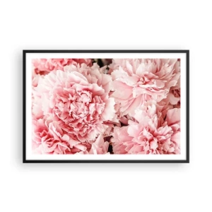 Affisch i svart ram - Rosa dröm - 91x61 cm