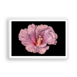 Affisch i vit ram - Rakt till hjärtat - 91x61 cm