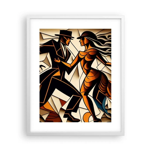 Affisch i vit ram - Passionsdans - 40x50 cm