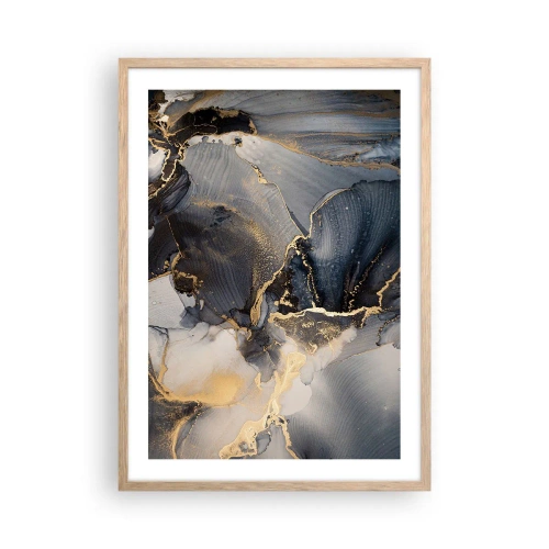 Affisch i ram av ljusek - En stens liv - 50x70 cm