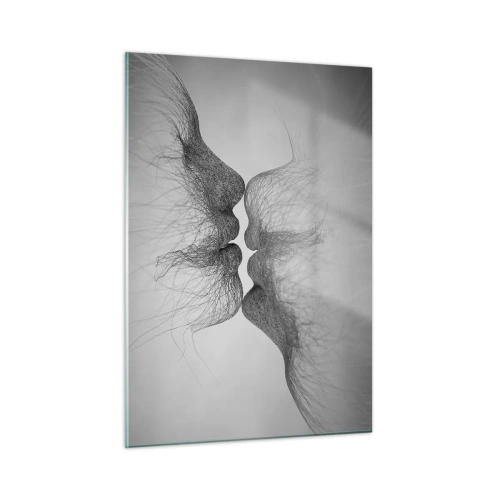 Glastavla - Bild på glas - Vindens kyss - 50x70 cm