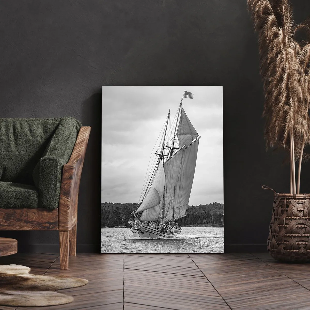 Canvastavla - Bild på duk - Vindens bröder - 50x70 cm