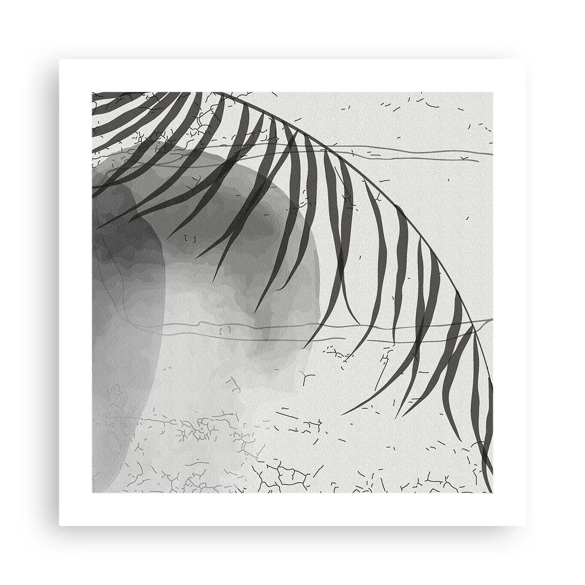 Affisch - Den subtila exotismen i naturen - 50x50 cm