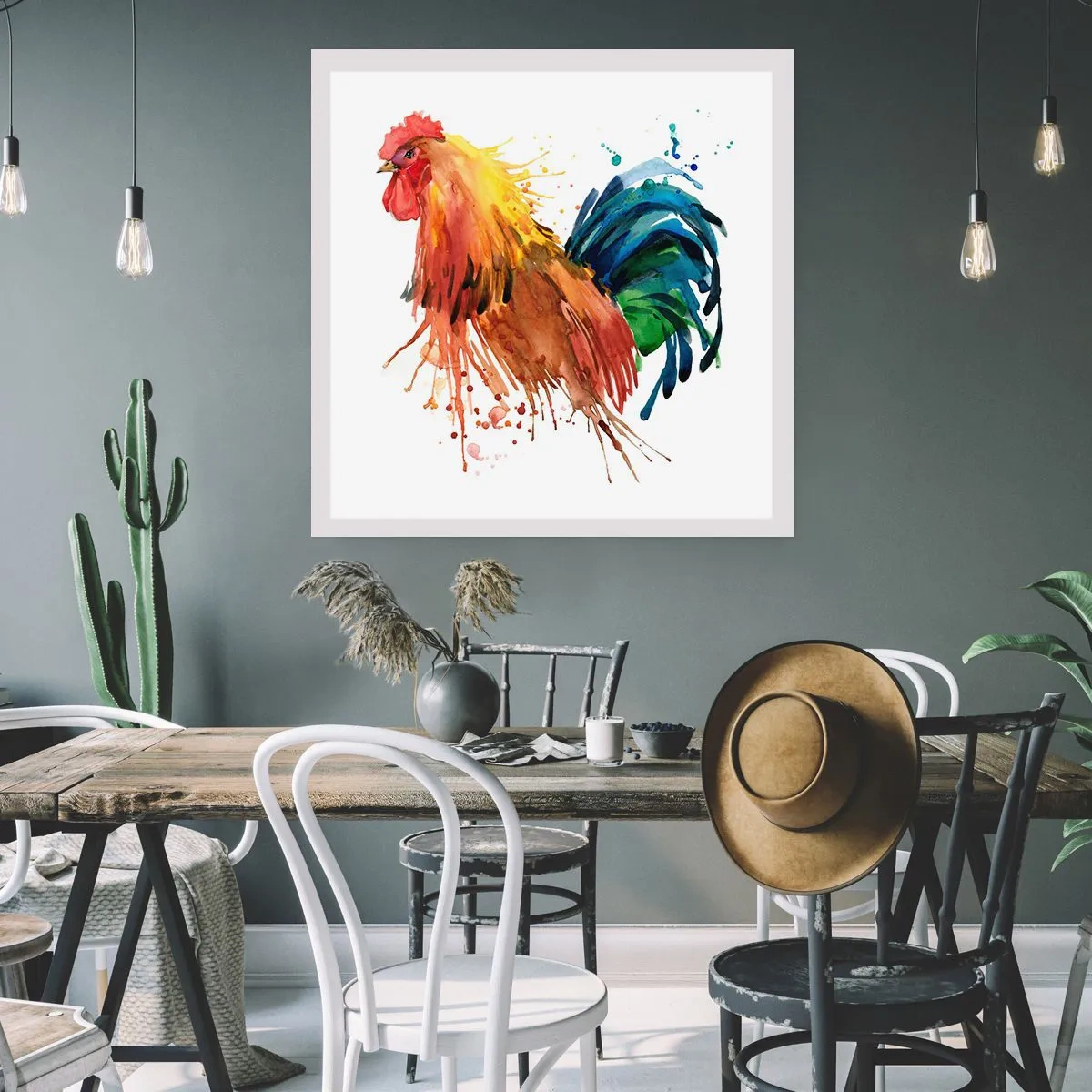 Affisch - Kungliga kläder, kunglig stolthet - 40x40 cm