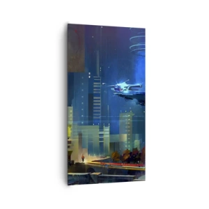 Canvastavla - Bild på duk - Inom snar framtid - 65x120 cm