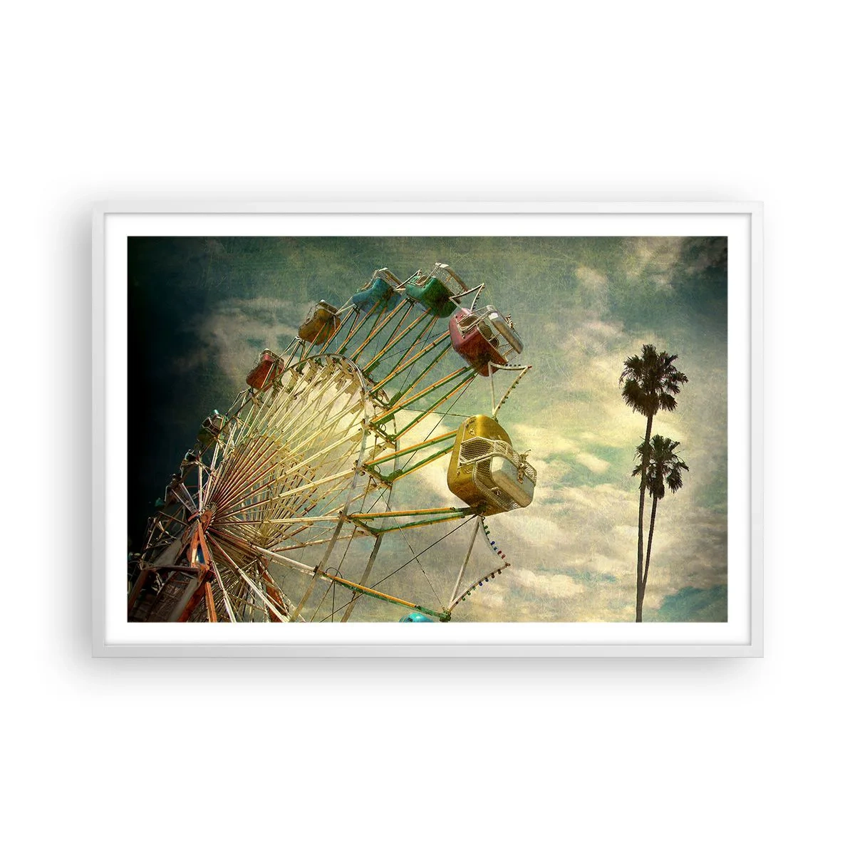 Affisch i vit ram - Kommer att bli, kommer att bli kul.... - 91x61 cm