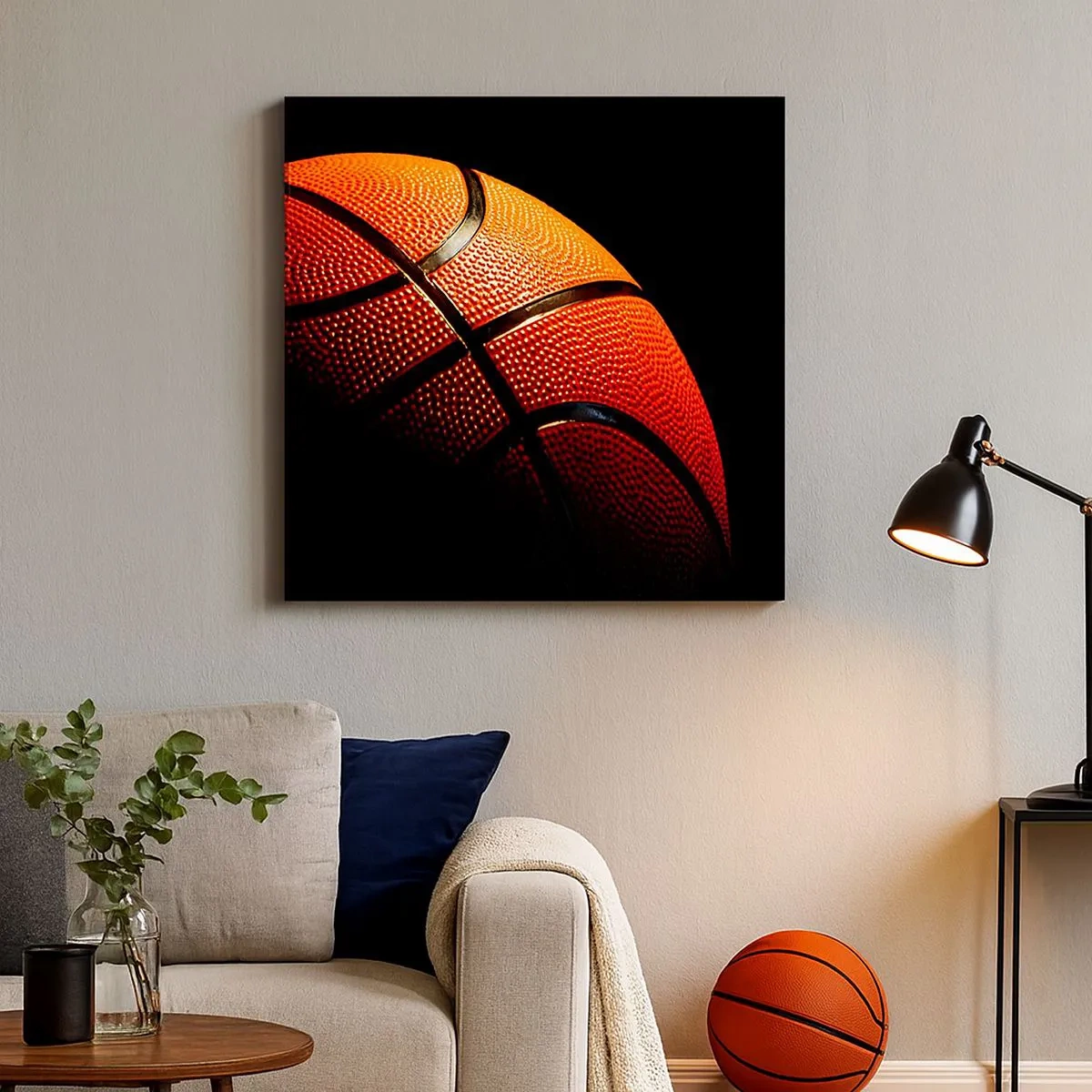 Canvastavla - Bild på duk - Vacker som planeten - 30x30 cm