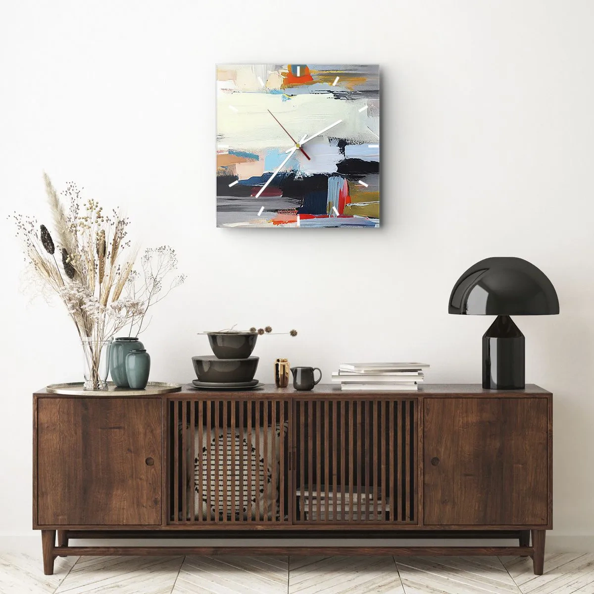 Väggklocka - Klocka på glas - Finns det någon metod? - 30x30 cm