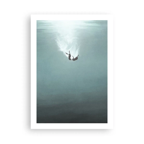 Affisch - I havets famn - 50x70 cm