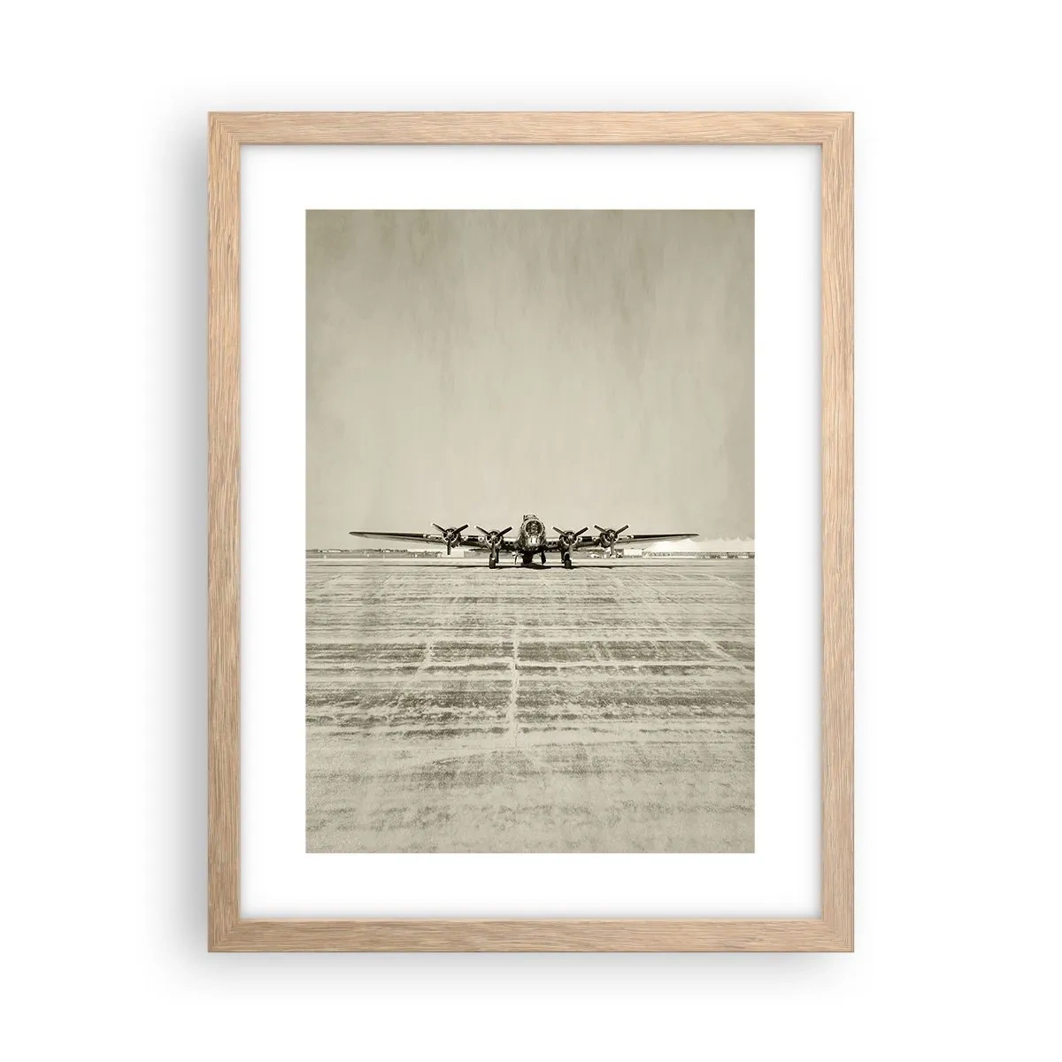 Affisch i ram av ljusek - Redo som vanligt - 30x40 cm