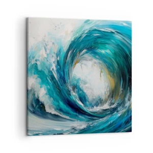 Canvastavla - Bild på duk - Havsportal - 50x50 cm