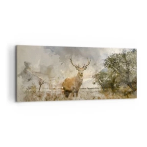 Canvastavla - Bild på duk - Värdighet - styrka - dignitet - 100x40 cm