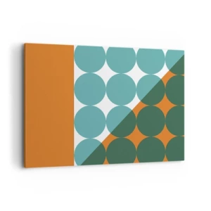 Canvastavla - Bild på duk - Uppåt och på diagonalen - 100x70 cm