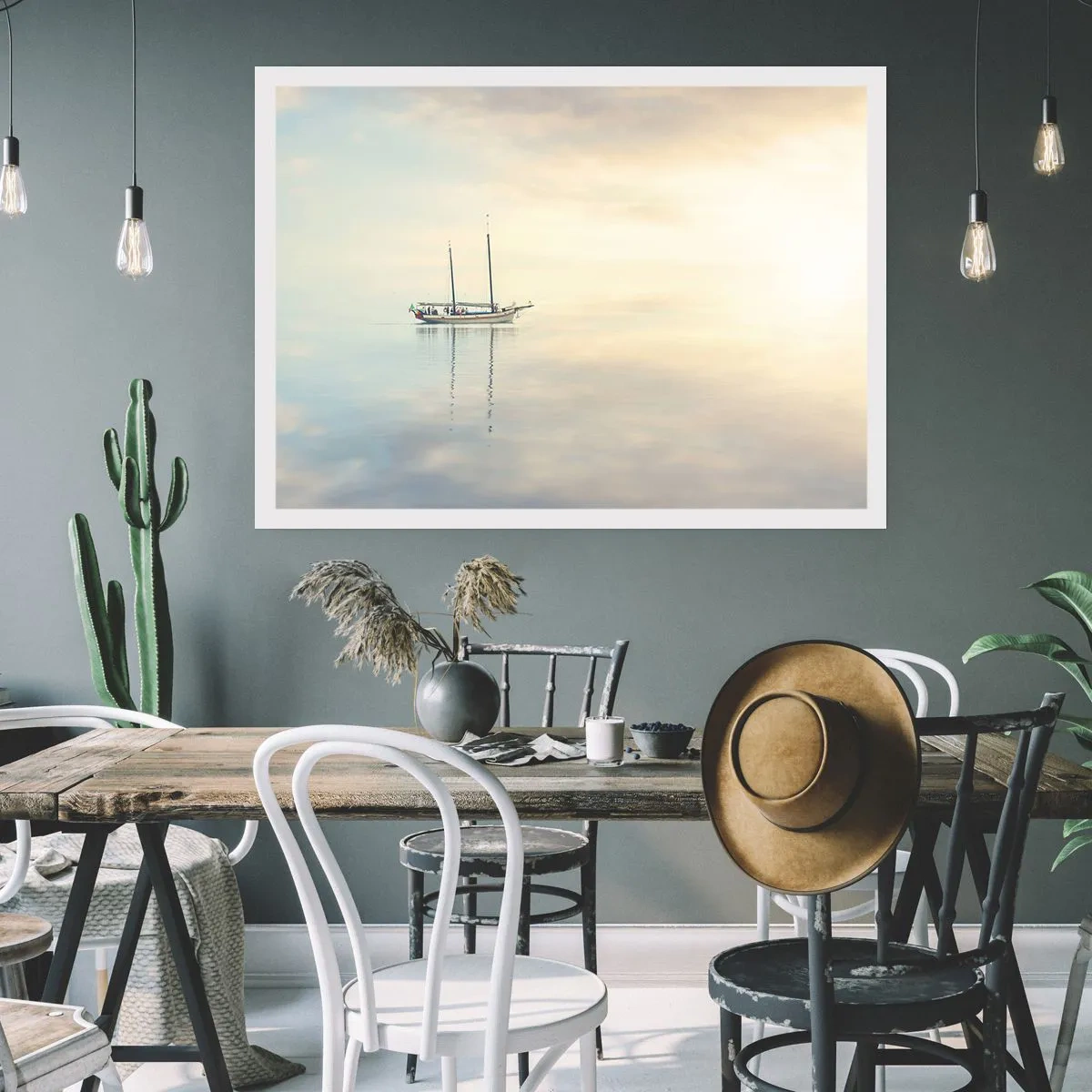 Affisch - I ett hav av tystnad - 40x30 cm