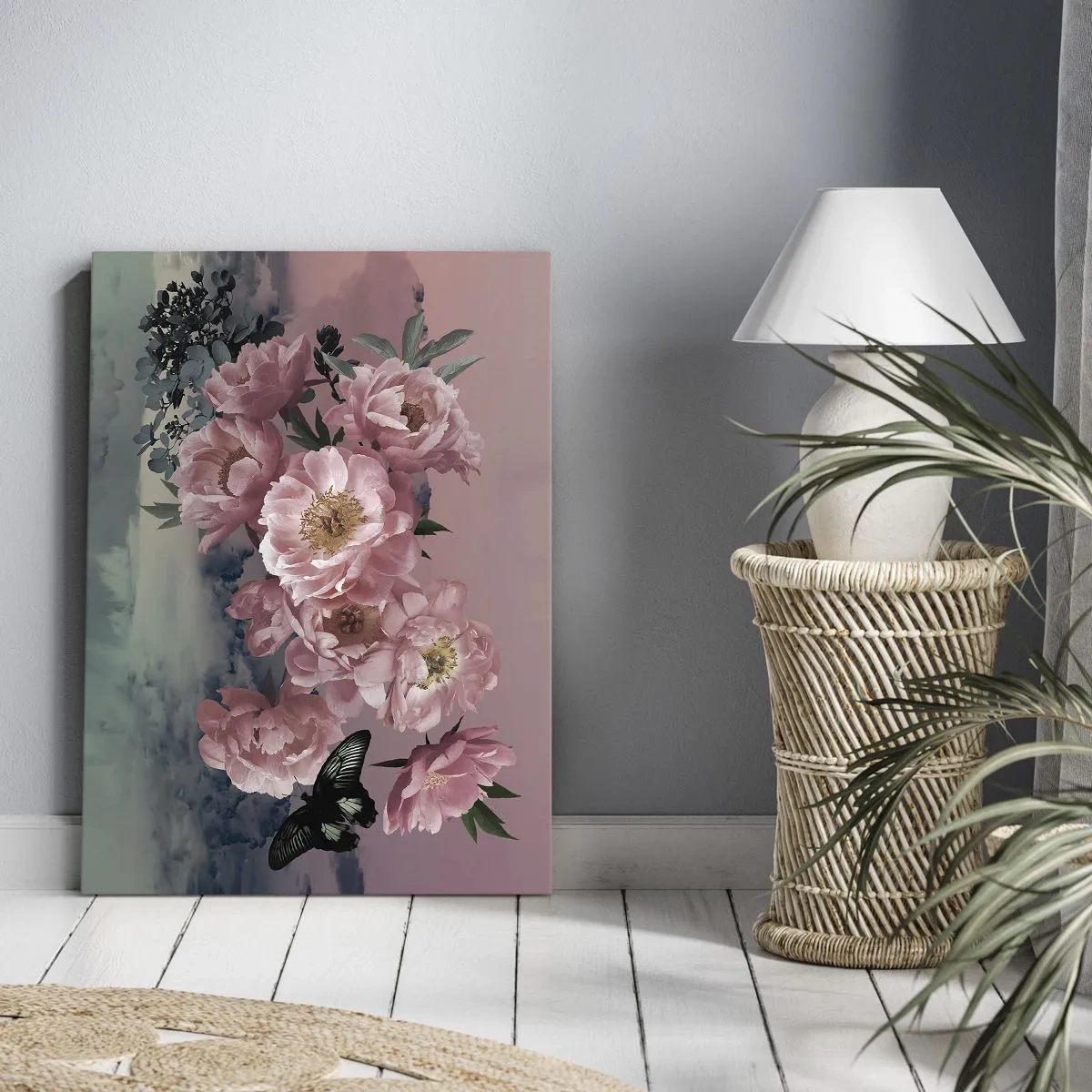 Canvastavla - Bild på duk - Romantikens höjdpunkt - 50x70 cm