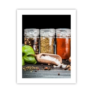 Affisch - Så att livet har smak - 40x50 cm