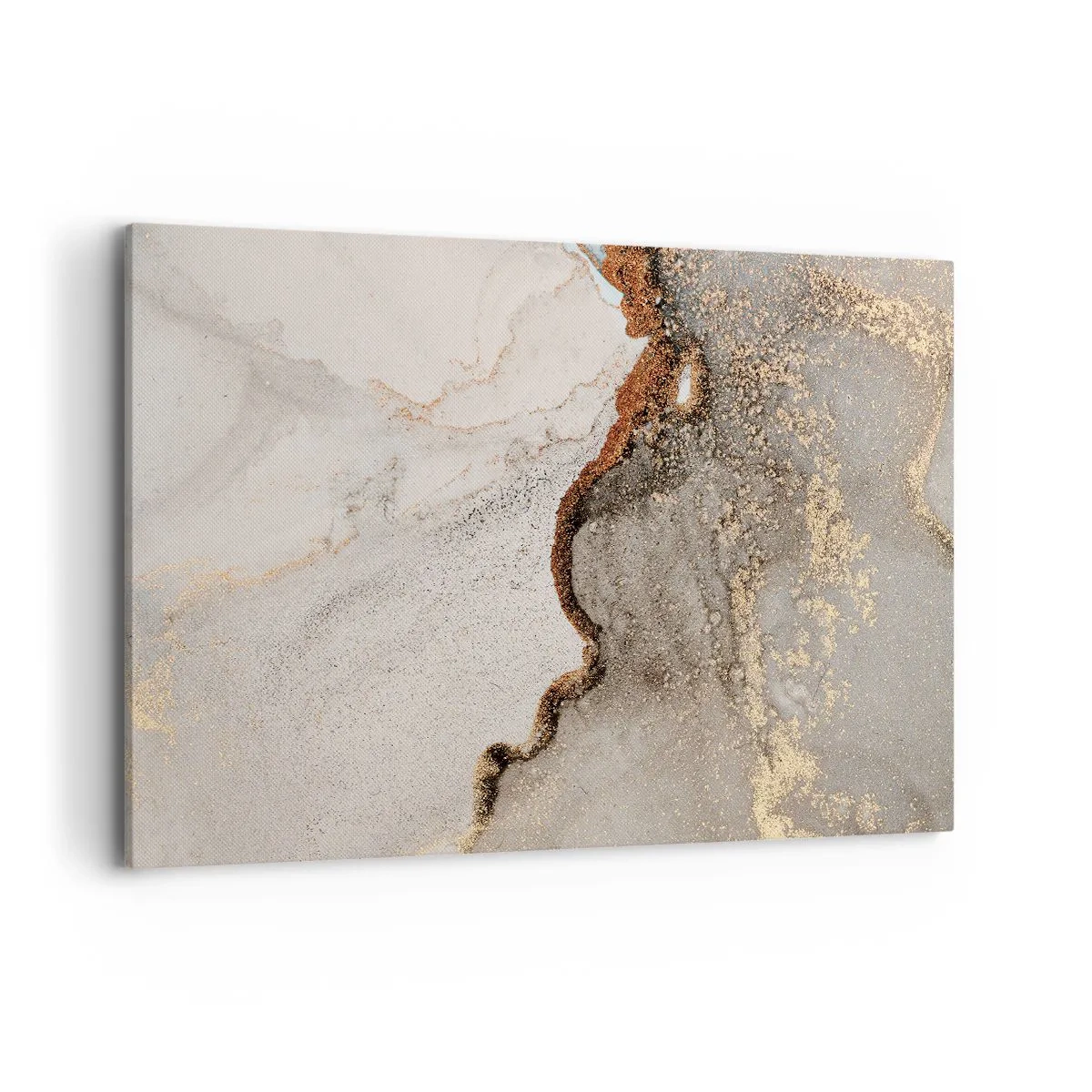 Canvastavla - Bild på duk - På färgernas gräns - 120x80 cm