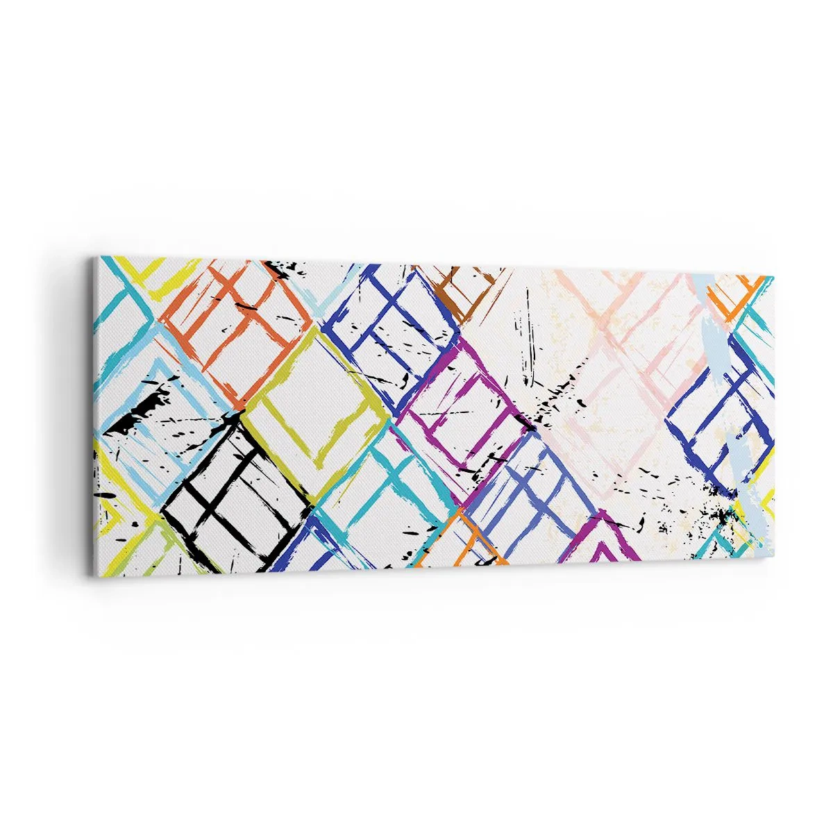 Canvastavla - Bild på duk - Celler för uthyrning - 100x40 cm