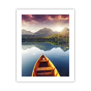 Affisch - Ingenting mot naturen - 40x50 cm