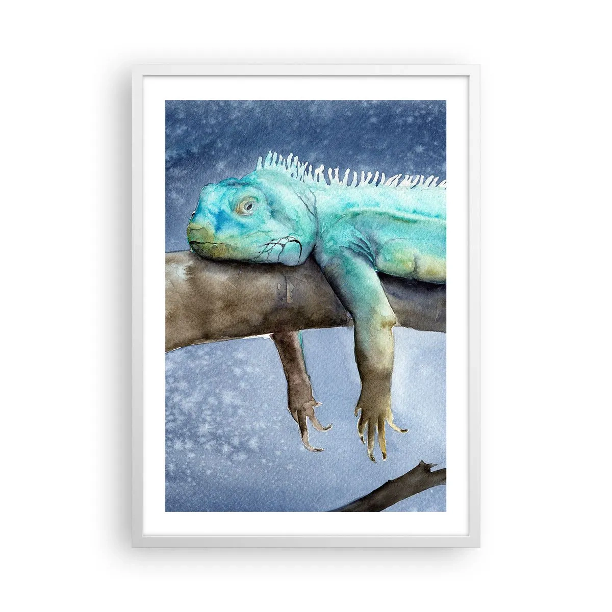 Affisch i vit ram - Det är bra! - 50x70 cm