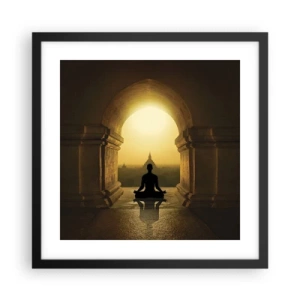 Affisch i svart ram - Full harmoni - 40x40 cm