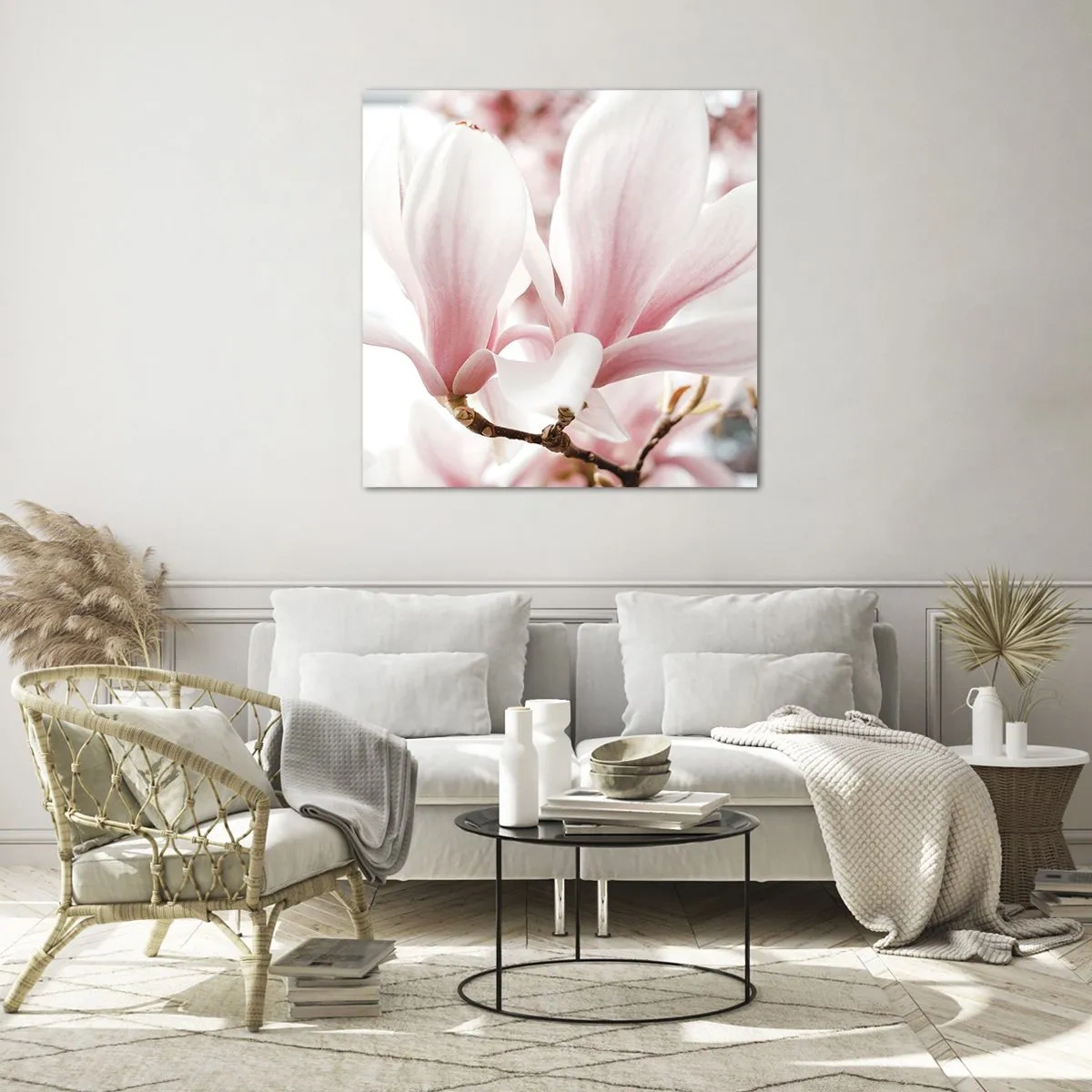 Glastavla - Bild på glas - Oändlig känslighet - 30x30 cm