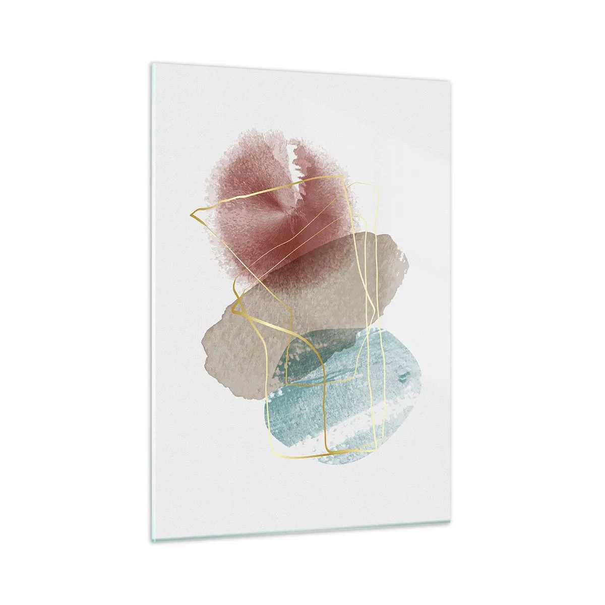 Glastavla - Bild på glas - Rummets pärlor - 50x70 cm