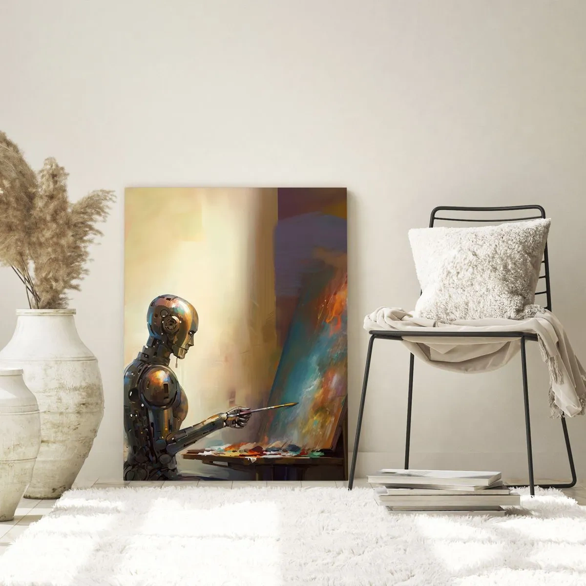 Glastavla - Bild på glas - Framtidens konst - 70x100 cm