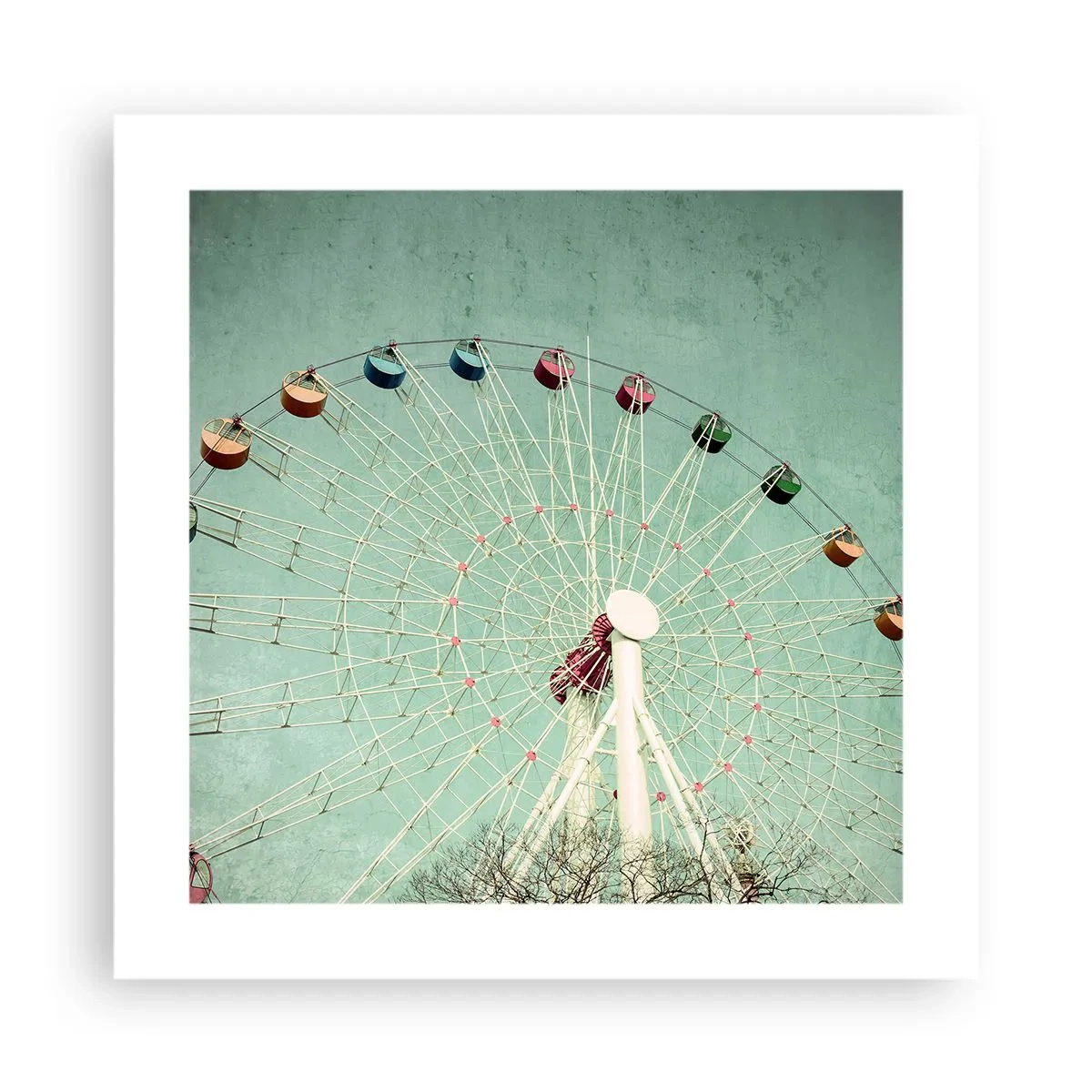 Affisch - Välkommen att ha kul - 40x40 cm