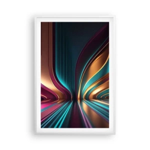 Affisch i vit ram - Ljusets arkitektur - 61x91 cm