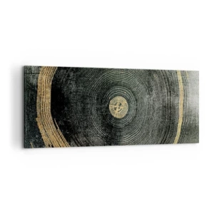 Canvastavla - Bild på duk - Förändring och varaktighet - 100x40 cm