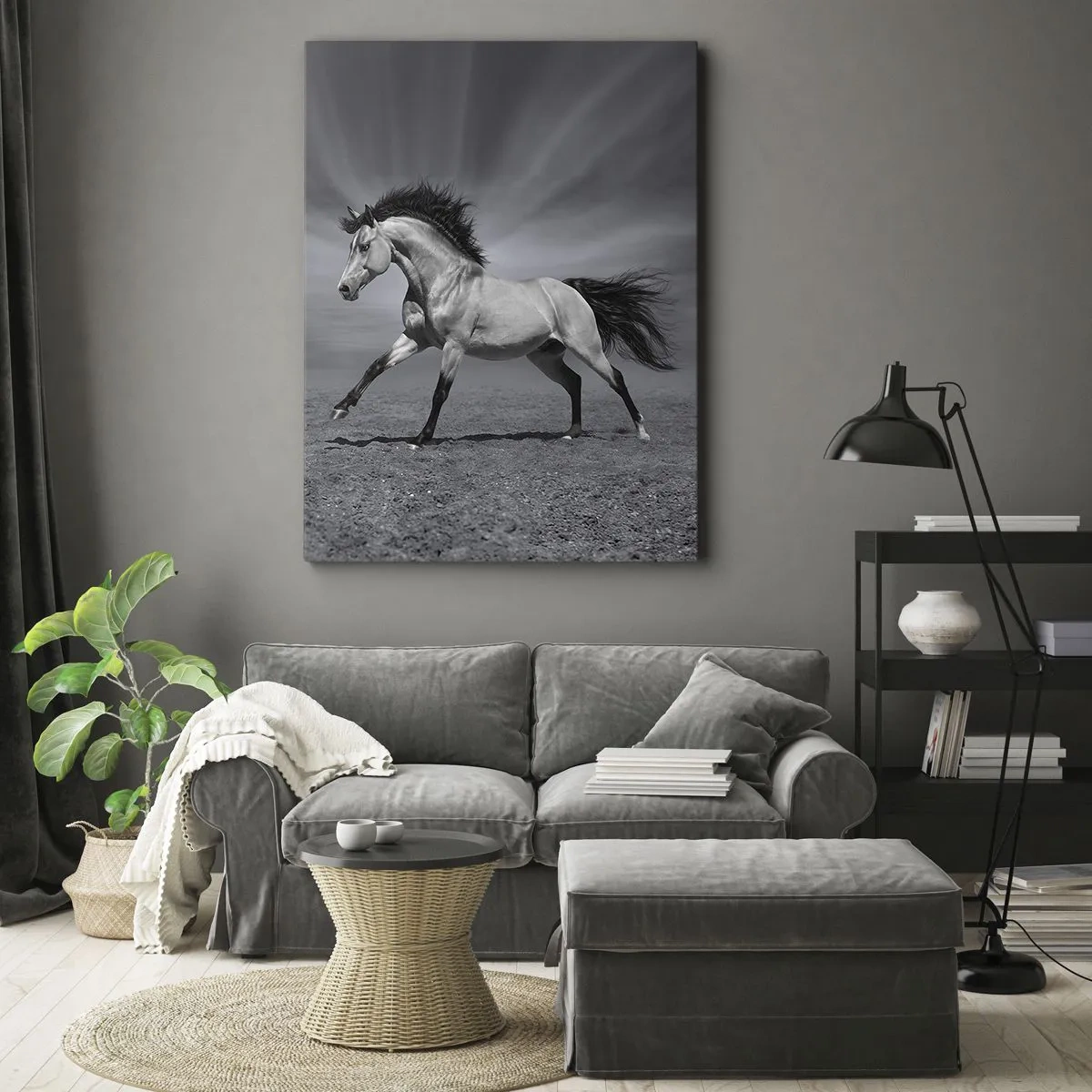 Canvastavla - Bild på duk - Född för att förtjusa - 50x70 cm