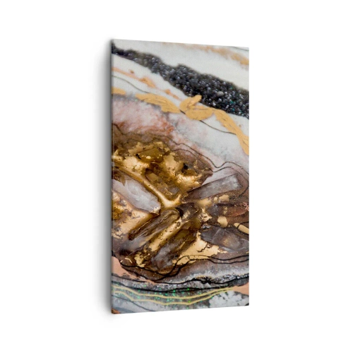 Canvastavla - Bild på duk - Jordens element - 45x80 cm