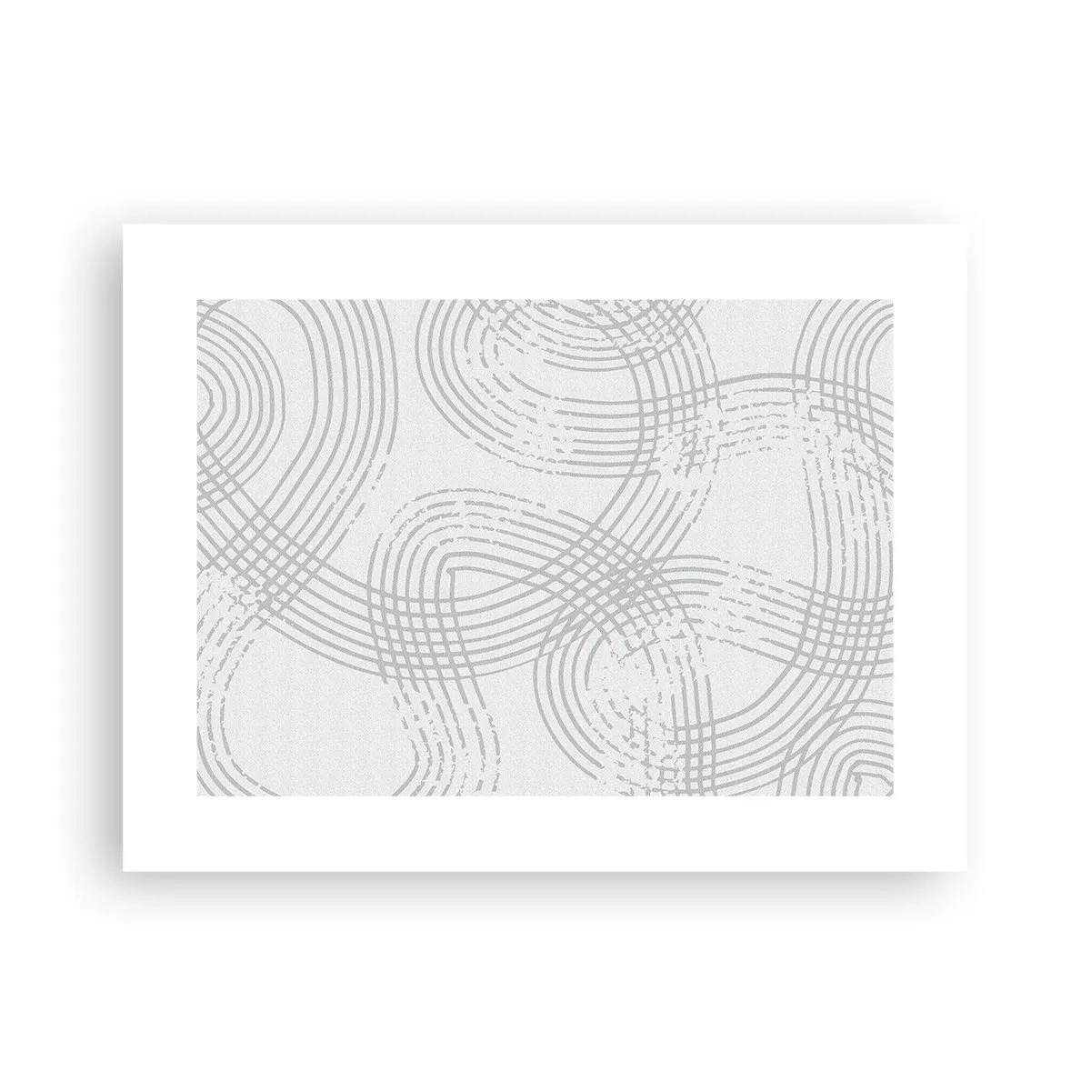 Affisch - Det finns ingen rak väg - 40x30 cm