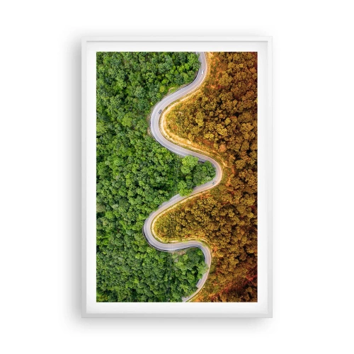 Affisch i vit ram - Gränser och genombrott - 61x91 cm