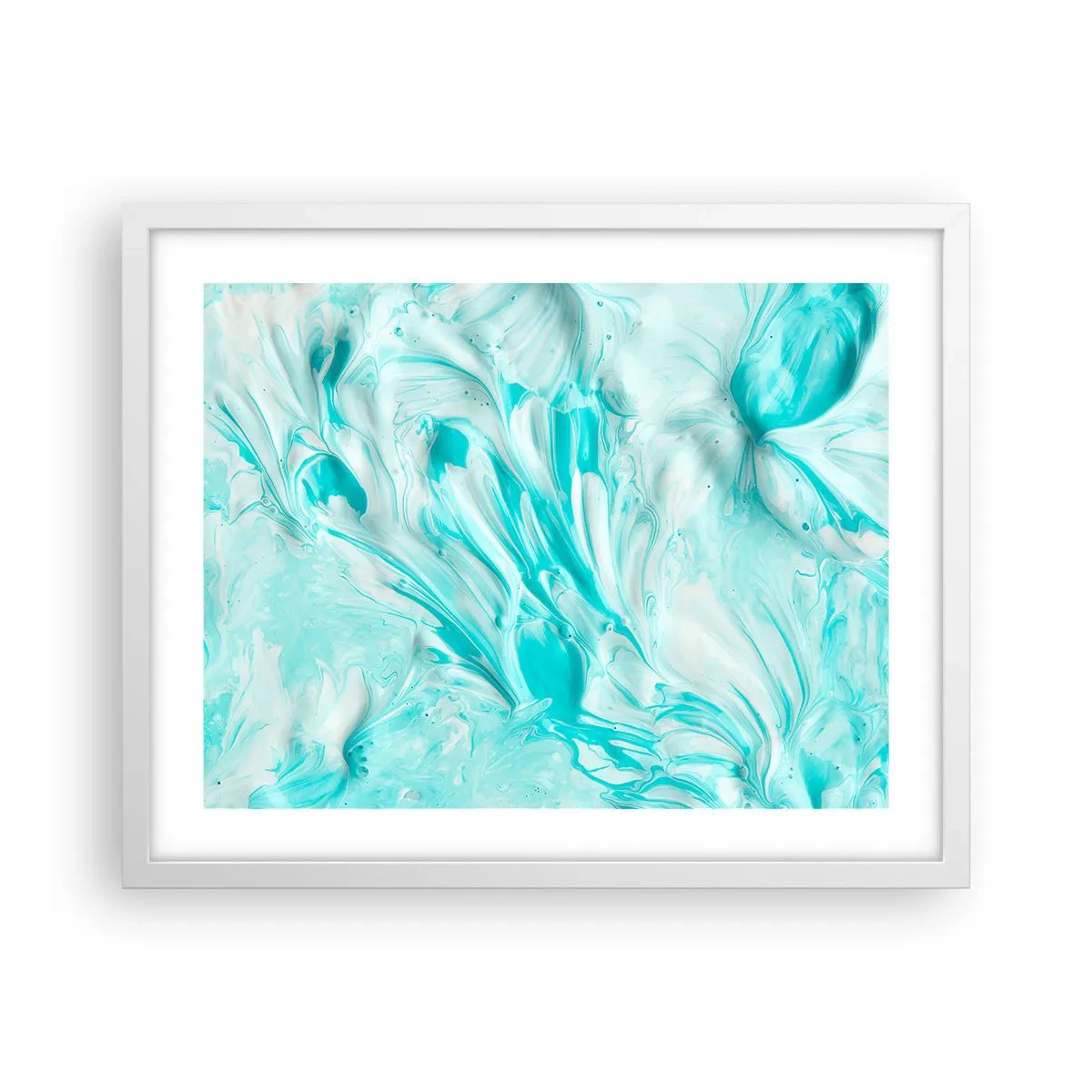 Affisch i vit ram - Alltid tillsammans - 50x40 cm