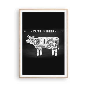 Affisch i ram av ljusek - Styckarens ABC - 70x100 cm